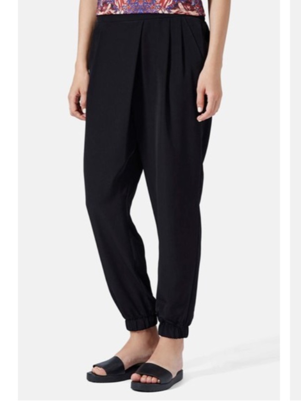 Topshop Babylon Wrap Jogger Pants